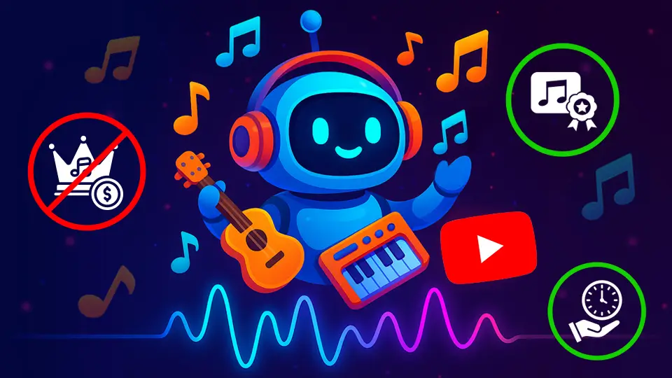 เครื่องกำเนิดเพลง AI ฟรีสำหรับ YouTuber