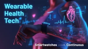 Wearable Health Tech: From Smartwatches to Continuous Glucose Monitors