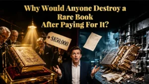 Why Would Anyone Destroy a Rare Book After Paying For It?
