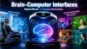 Brain-Computer Interfaces From Medical Miracles to Everyday Enhancement