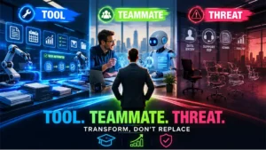 AI Agents in the Workplace: Teammate, Tool, or Threat?